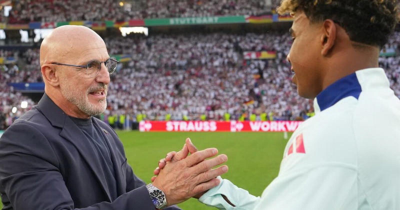 Де ла Фуэнте о нагрузке на Ямаля: «Если не можешь отыграть 180 минут в сентябре – это конец. Мы должны делать то, что необходимо: представлять Испанию, выпускать лучших и стремиться победить»