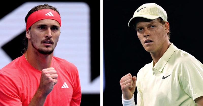 Australian Open. Финал. Синнер ведет сет у Зверева