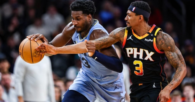 Джарен Джексон и Десмонд Бэйн набрали 69 очков на двоих в победном матче против «Финикса»