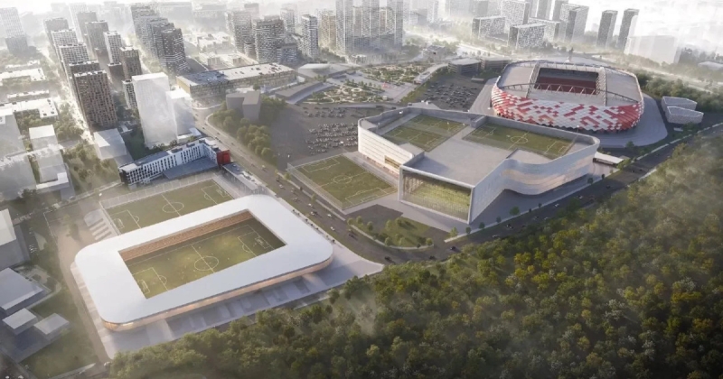 «Лукойл» планирует построить арену на 4 500 мест и Дворец спорта рядом со стадионом «Спартака»