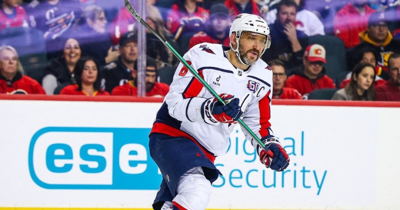 Овечкин не выходил на лед при пустых воротах у «Калгари». Из-за малого штрафа Уилсона на 57:38 «Вашингтон» играл 4 на 6